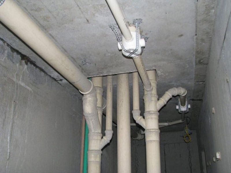 Desentupimento de colunas e prumadas